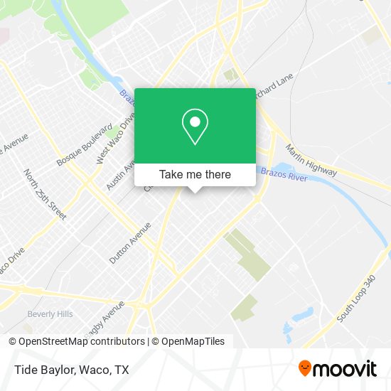 Tide Baylor map