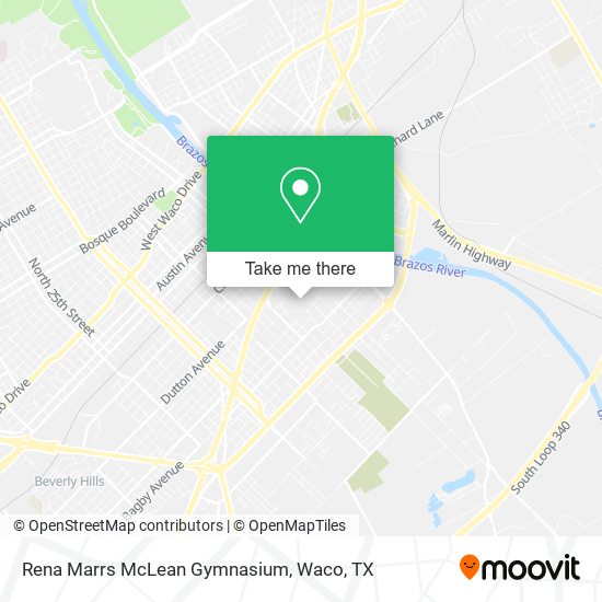 Rena Marrs McLean Gymnasium map