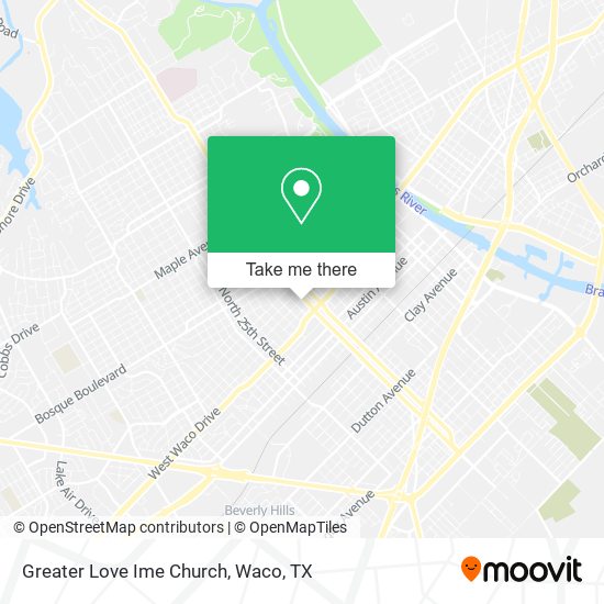Greater Love Ime Church map