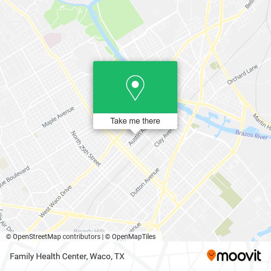 Family Health Center map