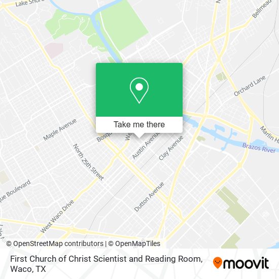 First Church of Christ Scientist and Reading Room map