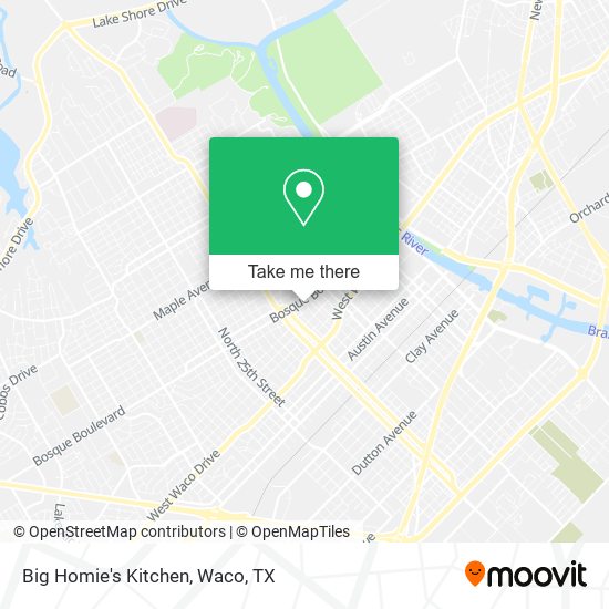 Big Homie's Kitchen map