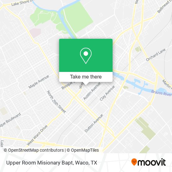 Mapa de Upper Room Misionary Bapt