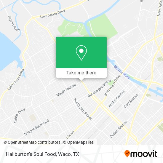 Haliburton's Soul Food map