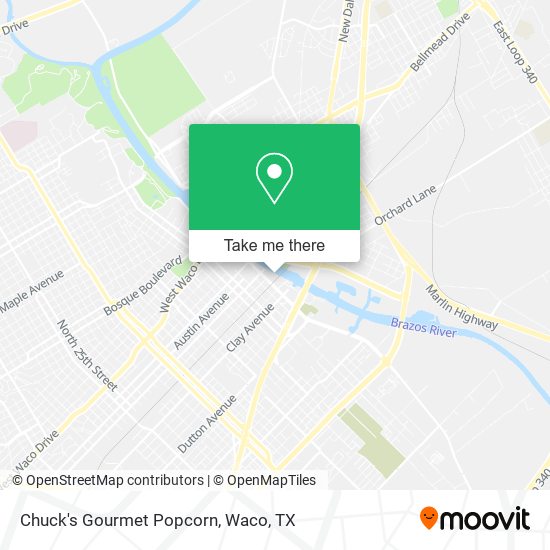 Mapa de Chuck's Gourmet Popcorn