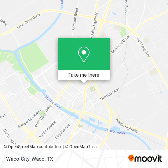 Waco-City map