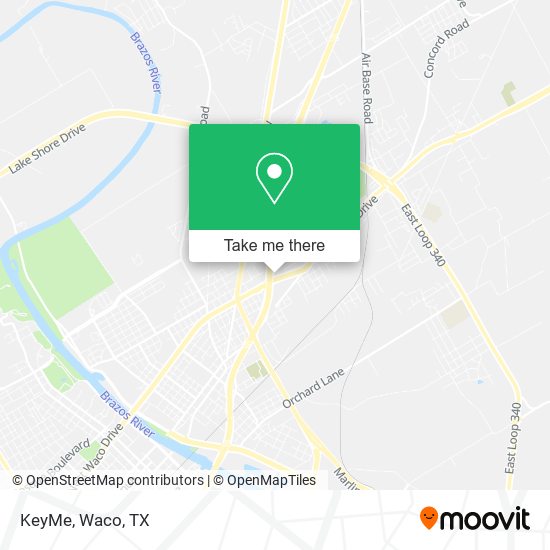 KeyMe map