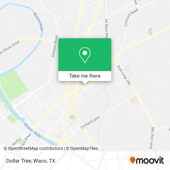 Mapa de Dollar Tree