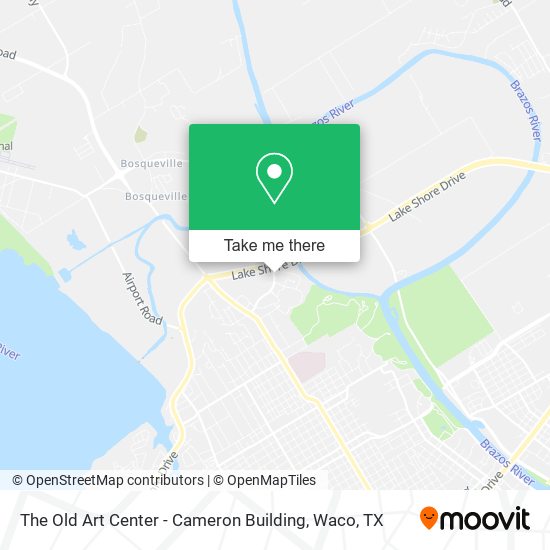 The Old Art Center - Cameron Building map