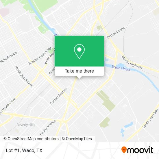 Lot #1 map