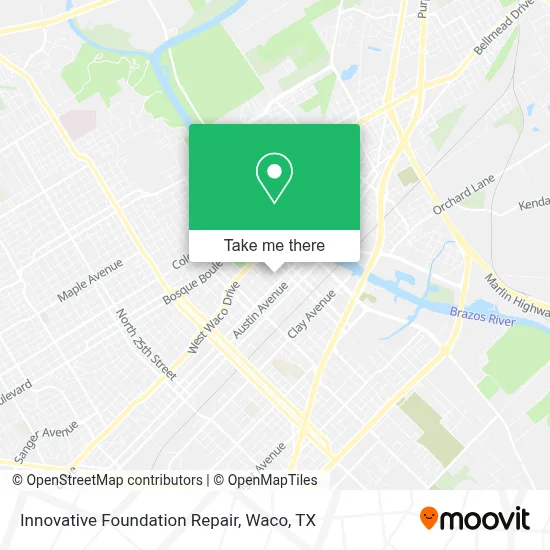 Innovative Foundation Repair map