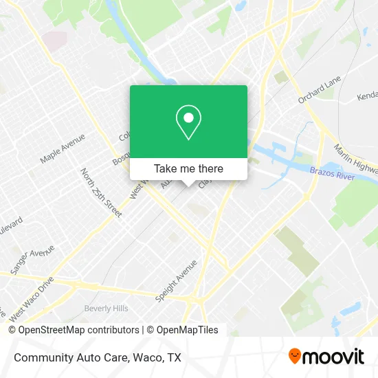 Community Auto Care map