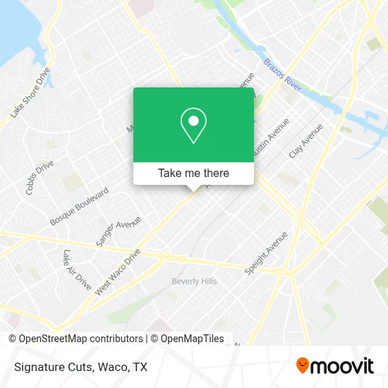 Signature Cuts map