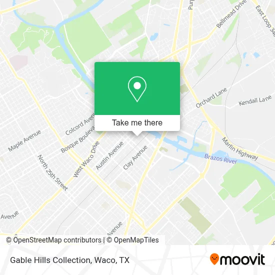 Gable Hills Collection map