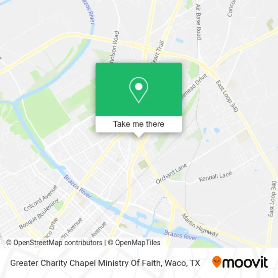 Greater Charity Chapel Ministry Of Faith map