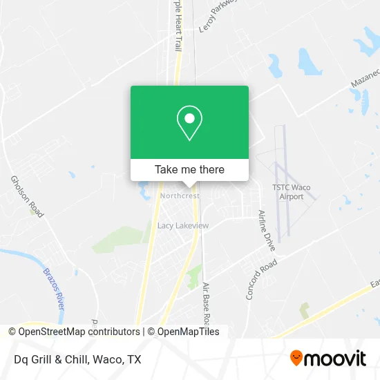 Dq Grill & Chill map