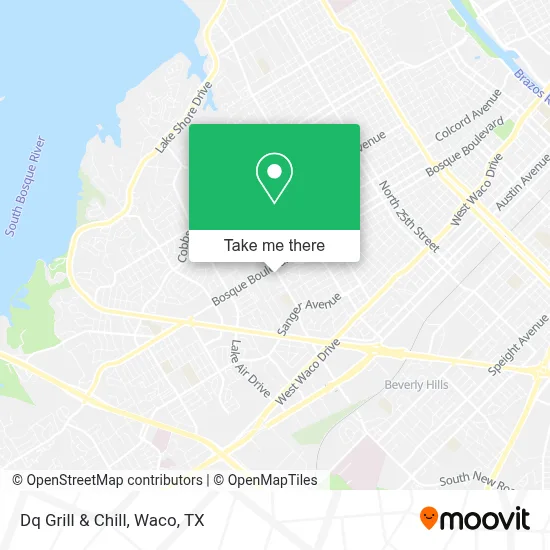 Dq Grill & Chill map