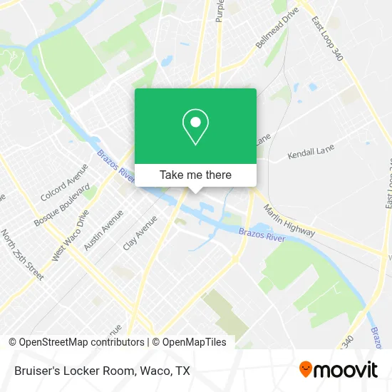 Bruiser's Locker Room map