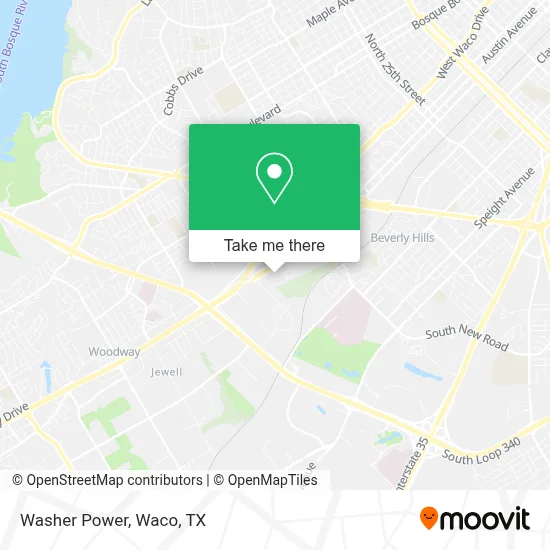 Washer Power map