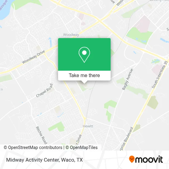 Midway Activity Center map
