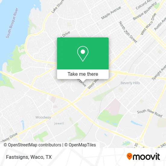 Fastsigns map