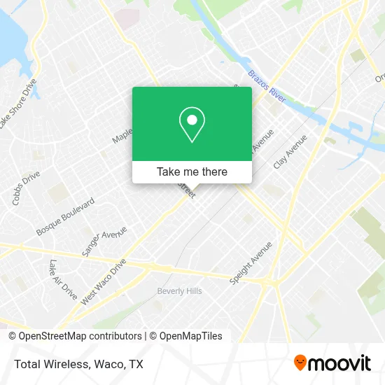 Total Wireless map