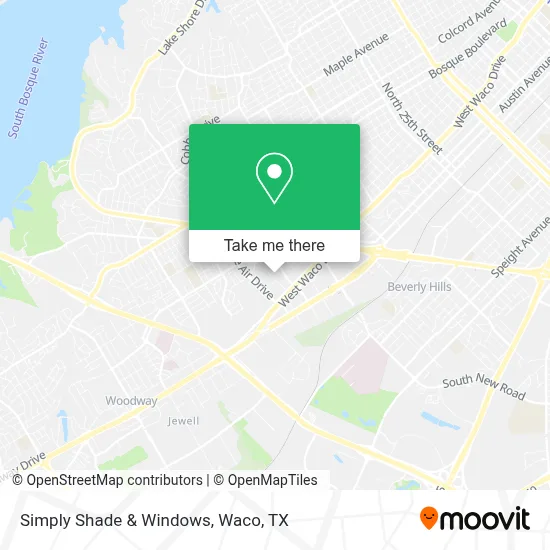Simply Shade & Windows map