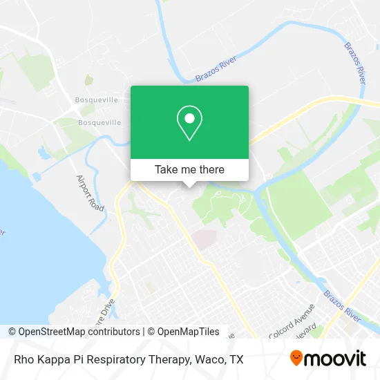 Rho Kappa Pi Respiratory Therapy map