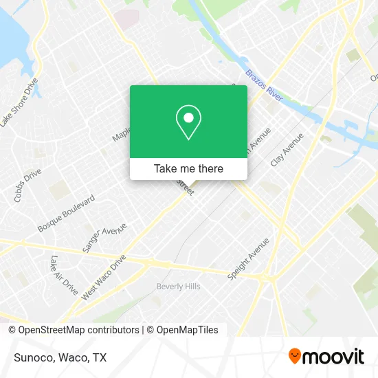 Sunoco map