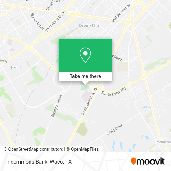 Incommons Bank map
