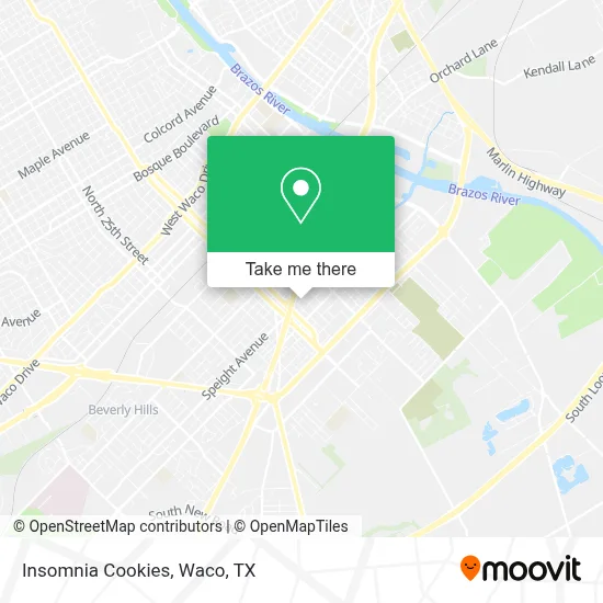 Insomnia Cookies map