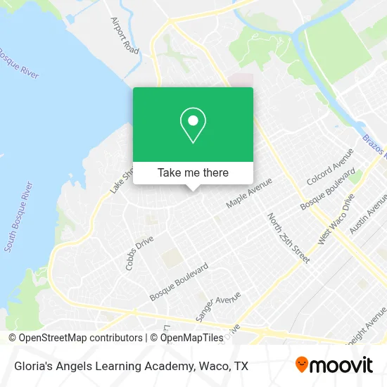 Gloria's Angels Learning Academy map