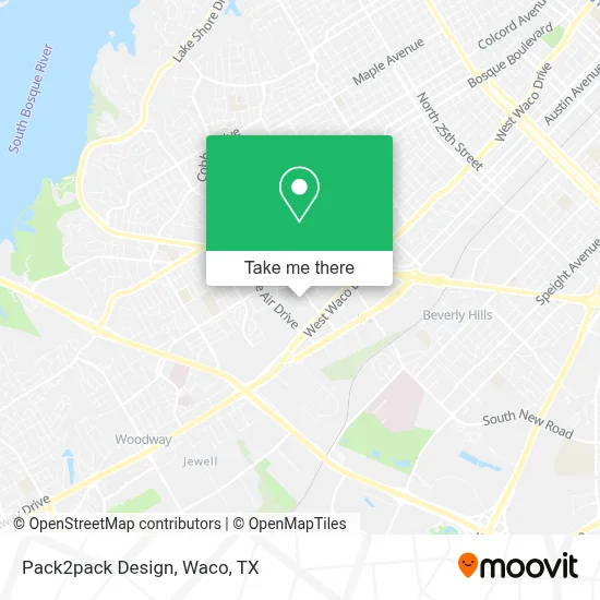 Pack2pack Design map