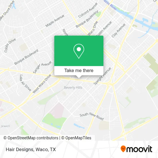 Hair Designs map