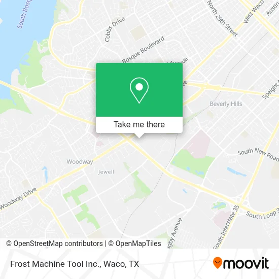 Frost Machine Tool Inc. map