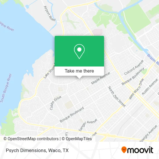 Psych Dimensions map