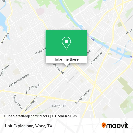 Hair Explosions map
