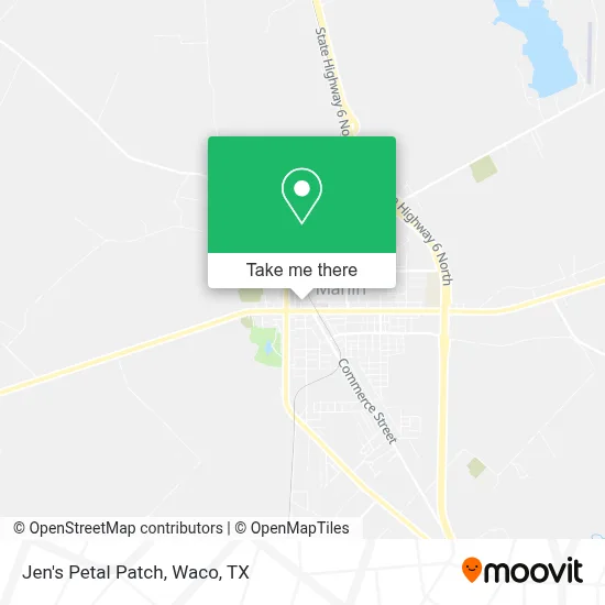 Jen's Petal Patch map