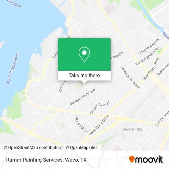 Ramm Painting Services map