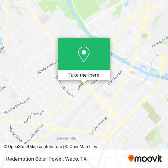 Redemption Solar Power map