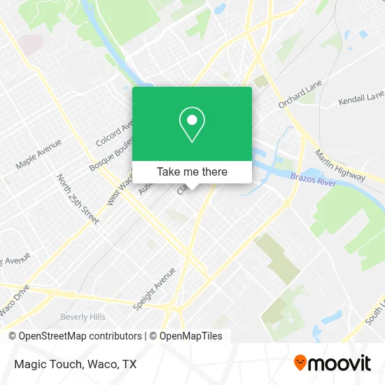 Magic Touch map