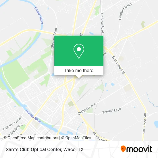 Sam's Club Optical Center map