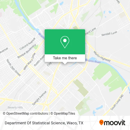 Department Of Statistical Science map