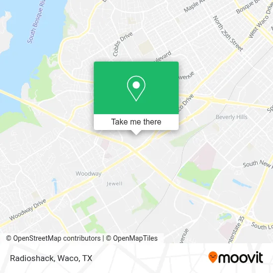 Radioshack map
