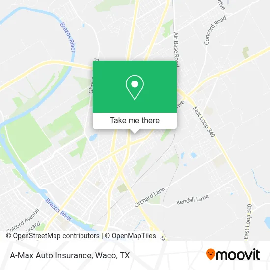 A-Max Auto Insurance map