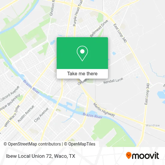 Ibew Local Union 72 map
