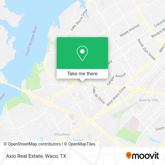 Axio Real Estate map