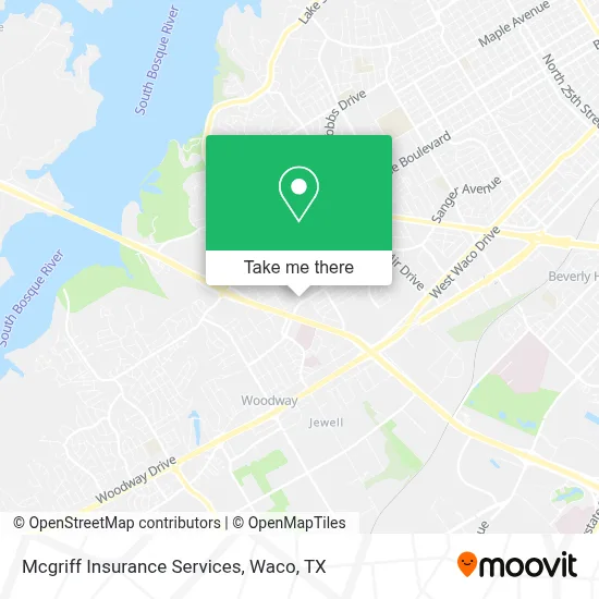 Mcgriff Insurance Services map
