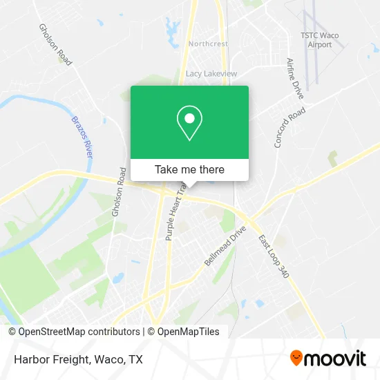 Harbor Freight map