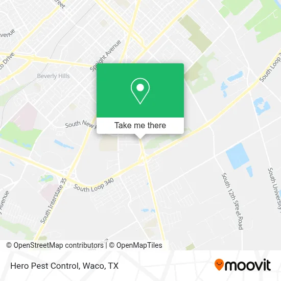 Hero Pest Control map